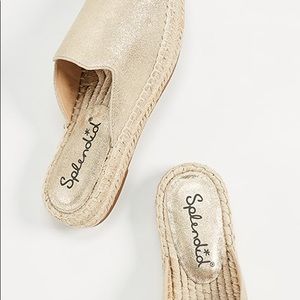 Splendid Light gold Franci Espadrille Slides